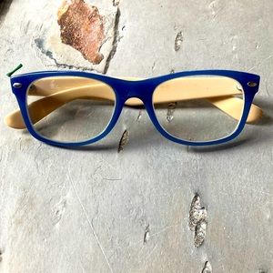 Purple/blueish Ray Bay Wayfarers